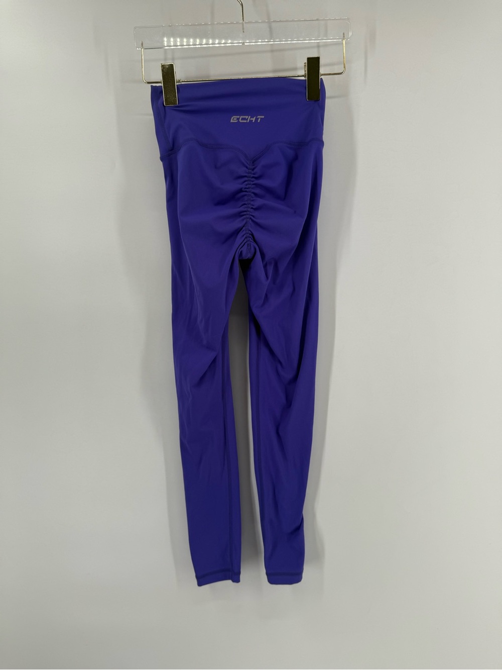 ECHT purple scrunch‎ leggings size 2xs